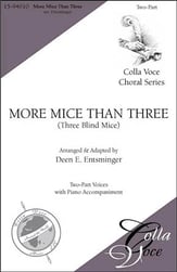 More Mice Than Three Unison/Two-Part choral sheet music cover